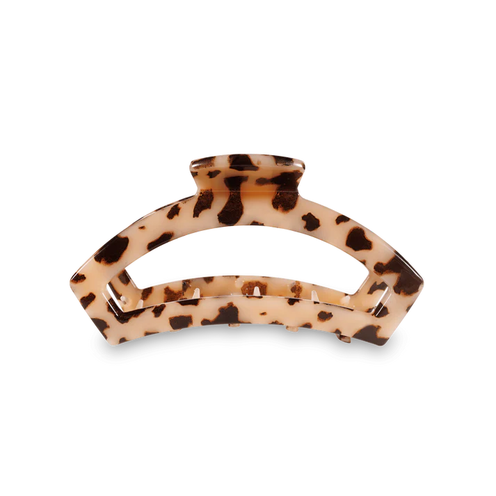 Teleties | Open Medium Blonde Tortoise Hair Clip