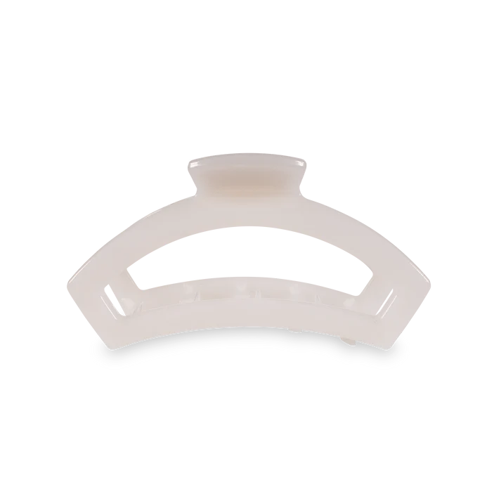 Teleties | Open Medium Coconut White Hair Clip