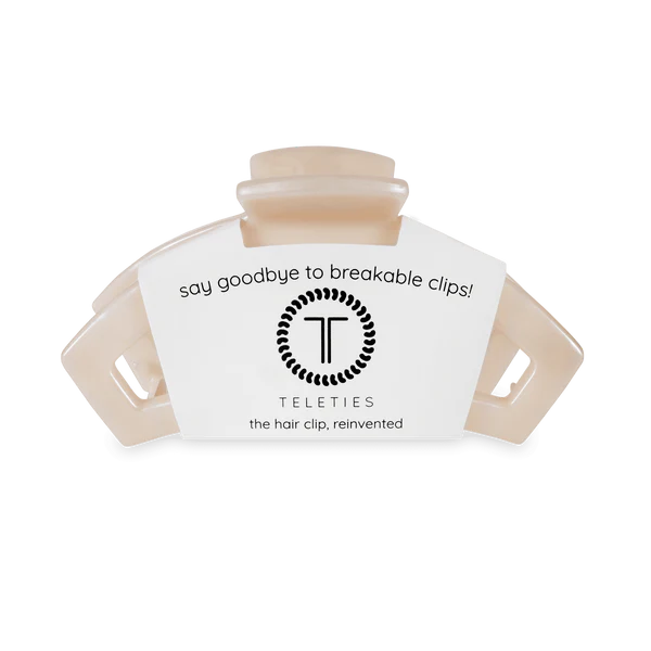Teleties Hair Clip - Open Medium Soft Surf