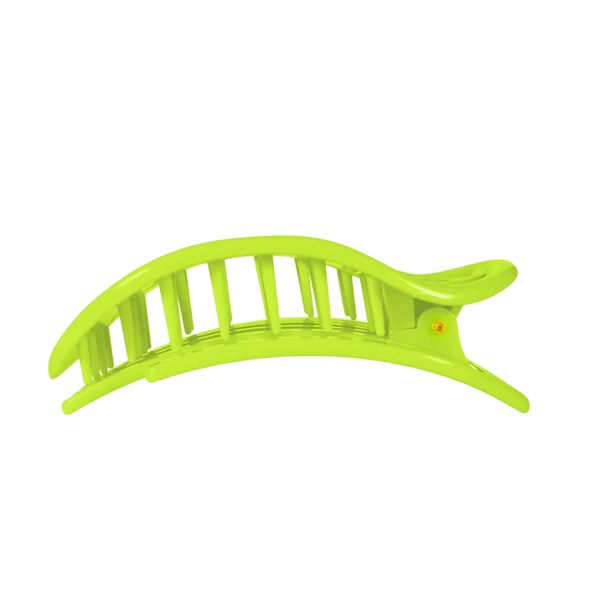 Teleties Hair Clip - Large Flat Round Palm Glow