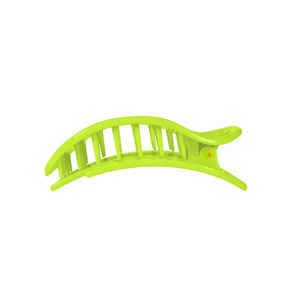 Teleties Hair Clip - Flat Round Medium Palm Glow
