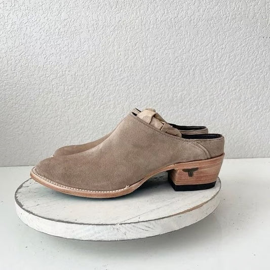 Boots | Lane Mule Plain Jane Tan