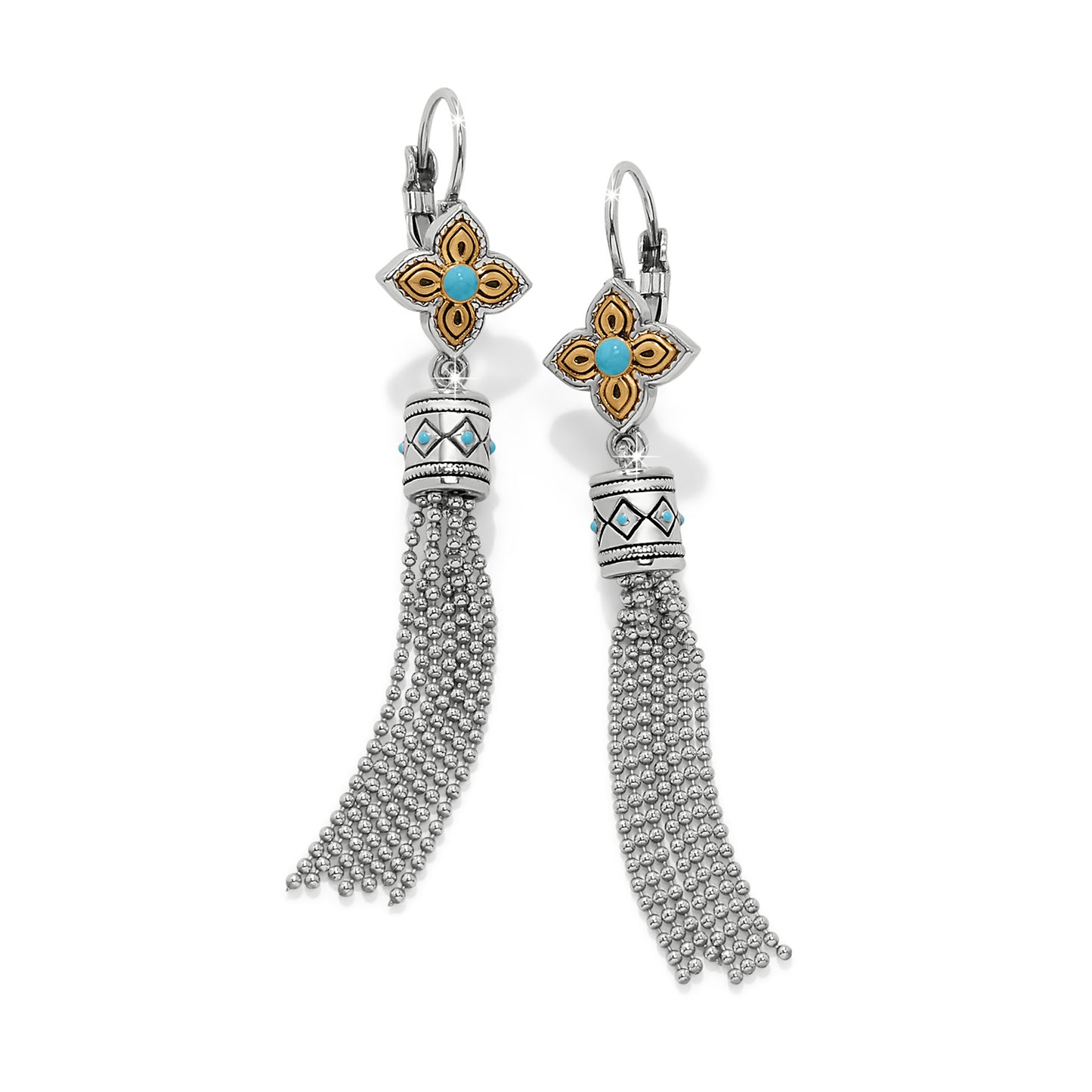Mosaic Cerrillos Leverback Earrings