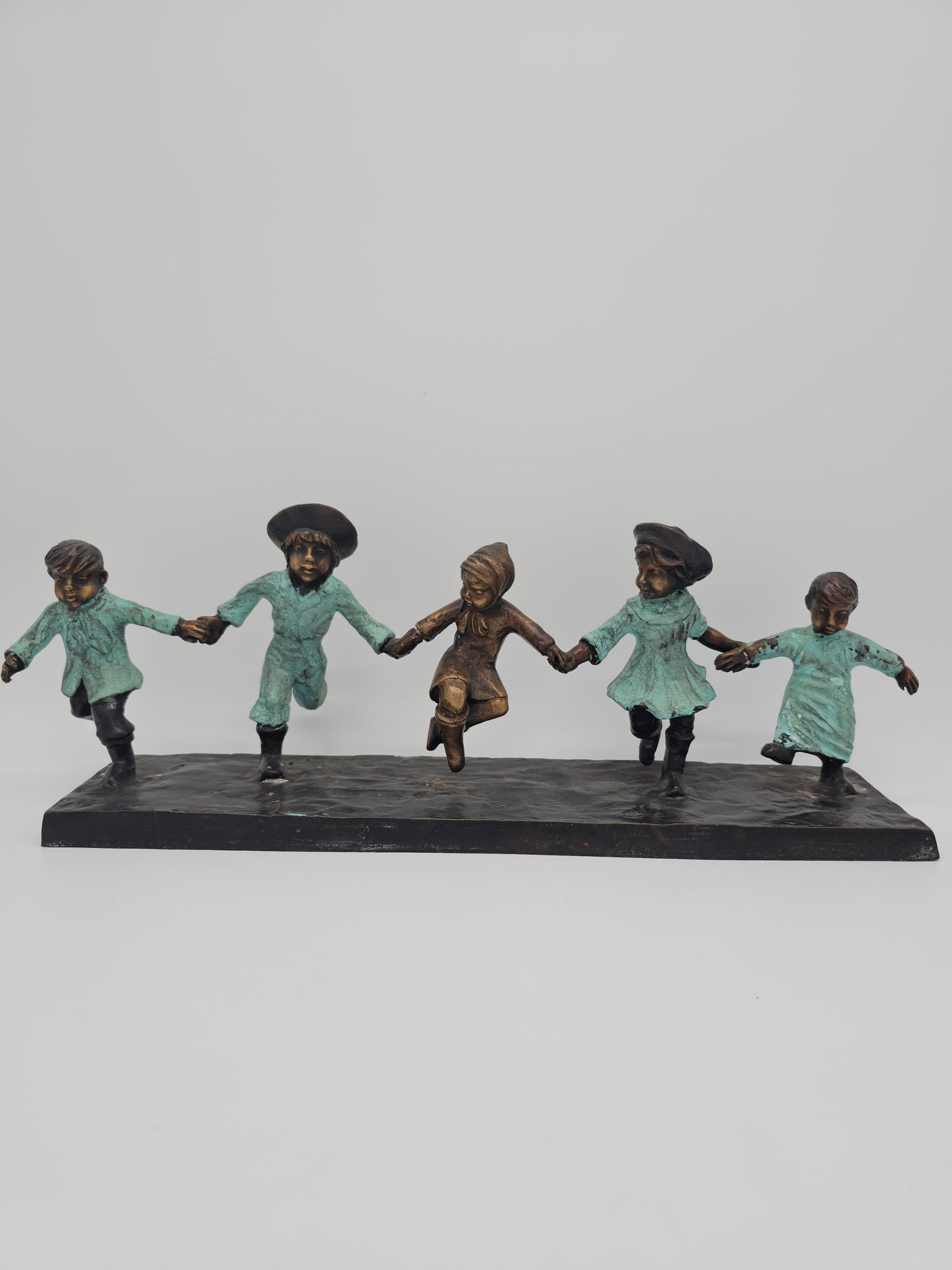 Collectibles | Bronze Charles Raphael Peyre Five Children