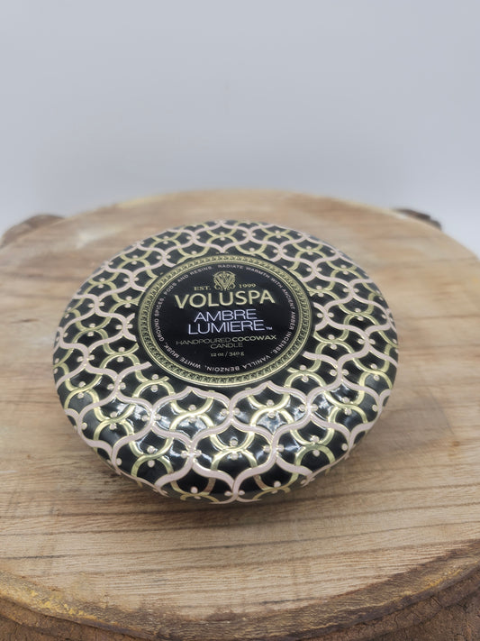 Candle | Voluspa Ambre Lumiere 12oz