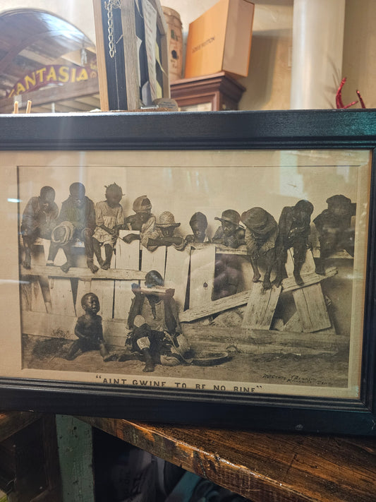 Collectibles | Gimme De Rine Vintage Print