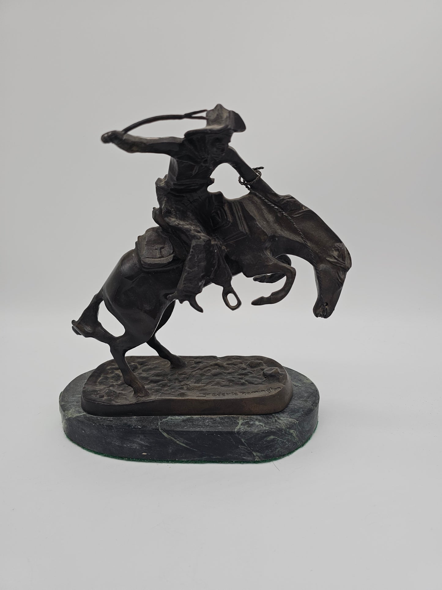 Collectibles | Bronc Buster Bronze Statue