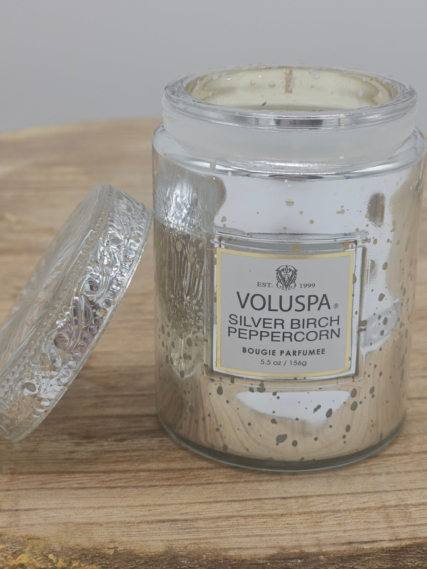 Candle | Voluspa Silver Birch Peppercorn 5.5oz