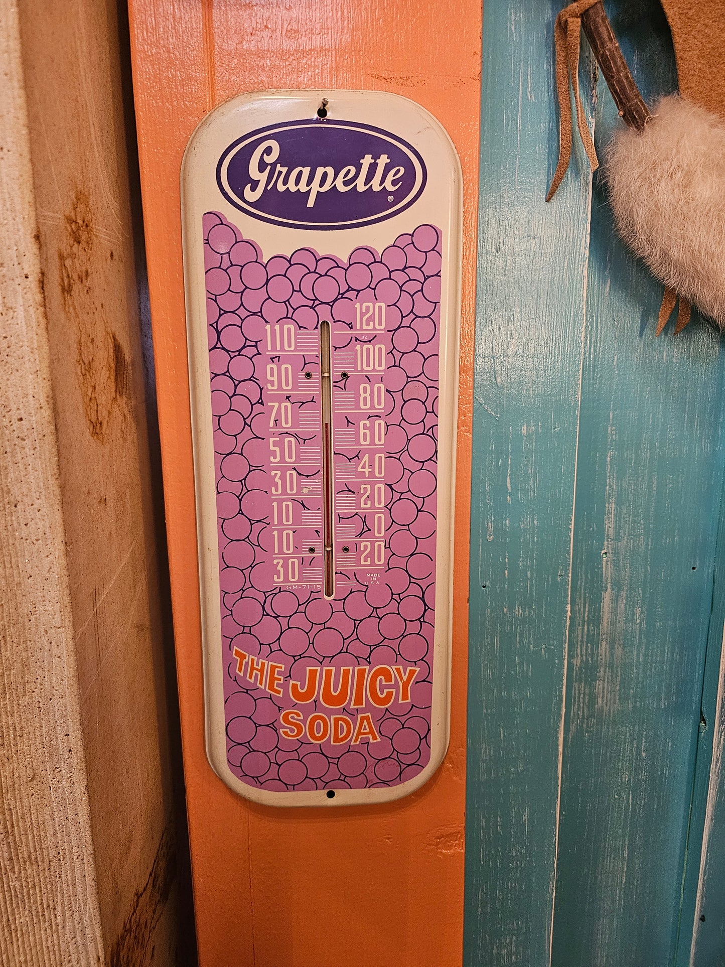 Collectibles | Metal Sign Vintage The Juicy Soda