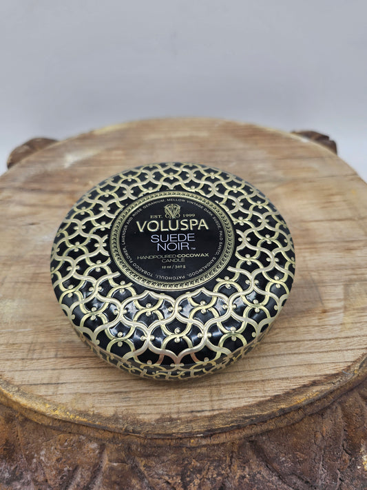 Candle | Voluspa Suede Noir 12oz