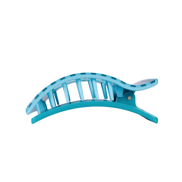Teleties Hair Clip - Flat Rectangle Large Splash Zone
