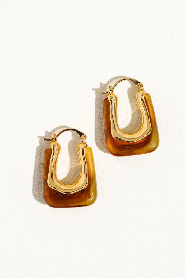 Talia U-Shaped Boho Earrings