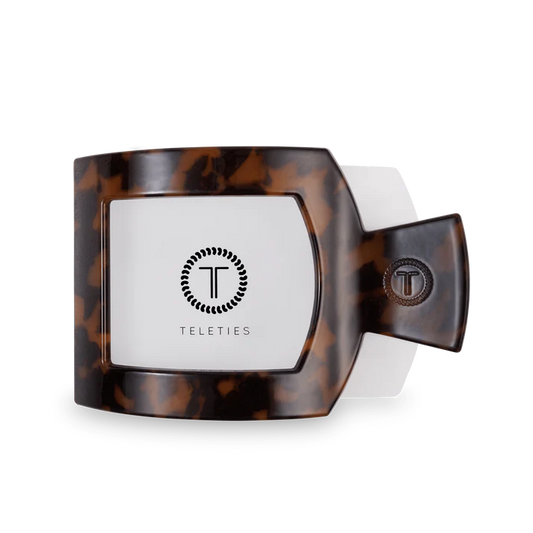 Teleties | Flat Square Large Tortoise Hair Clip