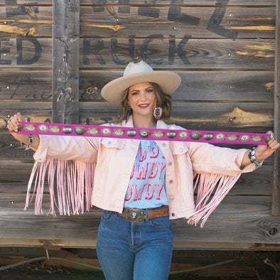 Clothing Accessories | Scarf Twilly Concho Pink