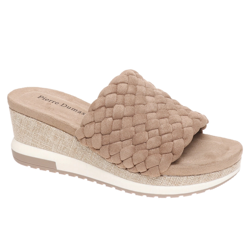 Taupe Wedge Sandal