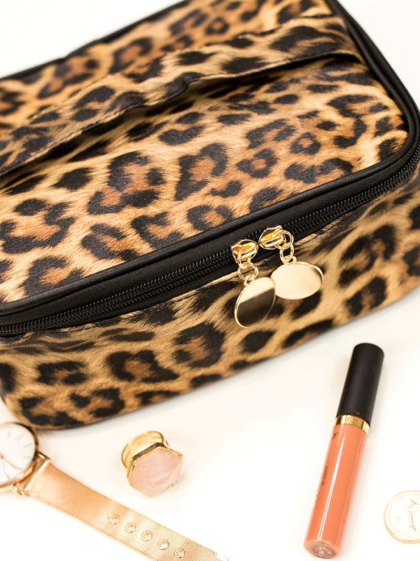 Accessories | Leopard Jewelry/Make Up Case