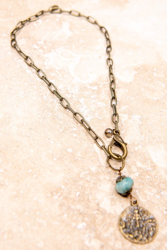 Necklaces | Bronze Coin Necklace