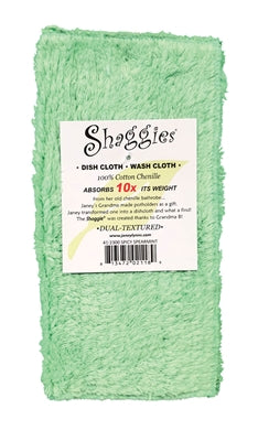 Shaggies Dish Cloth/Wash Cloth - Spicy Spearmint