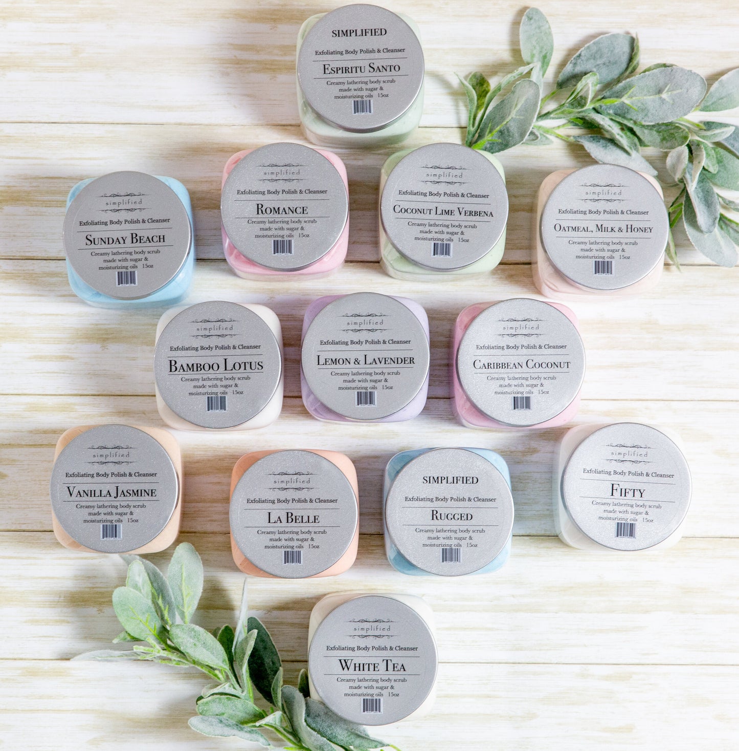 Simplified Exfoliating Body Polish & Cleanser 15oz