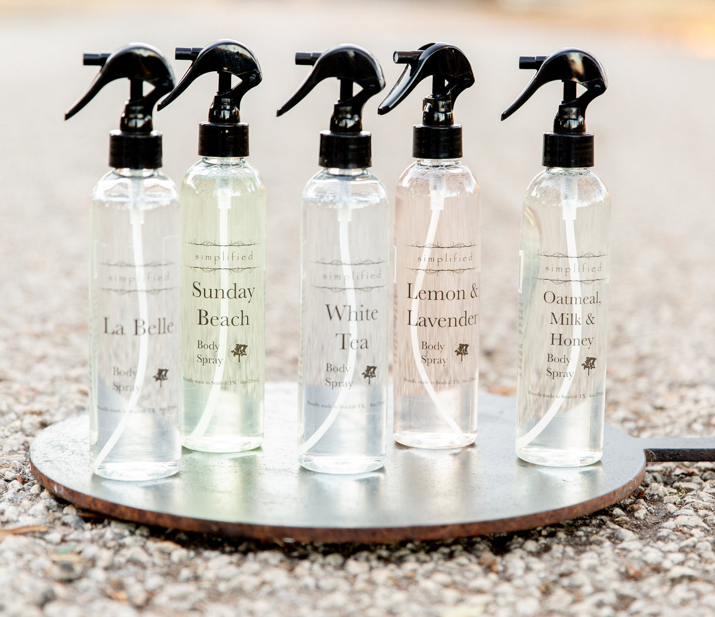 Simplified 8oz Body Spray