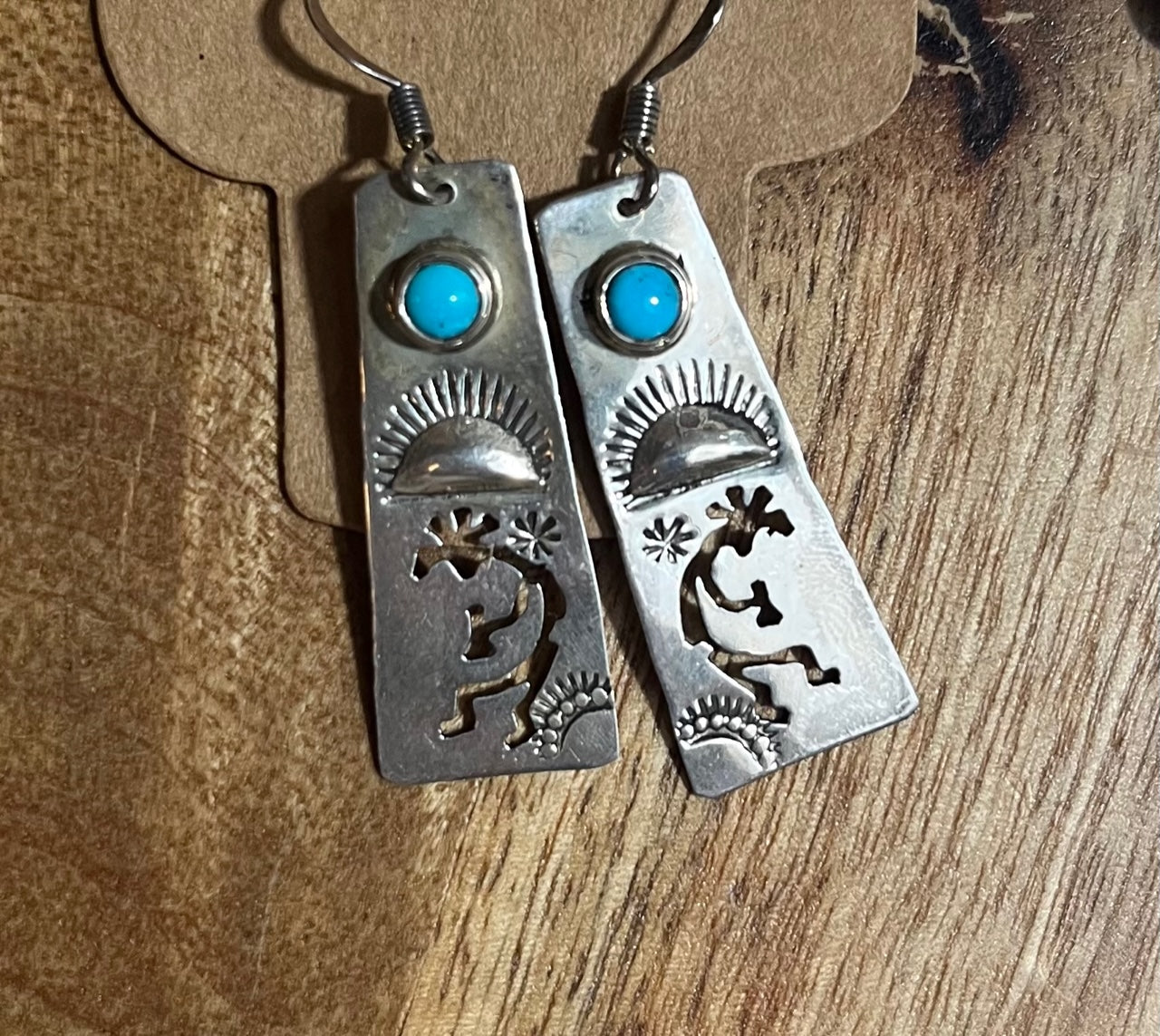 Turquoise | Authentic KOKOPELLI Turquoise Earrings