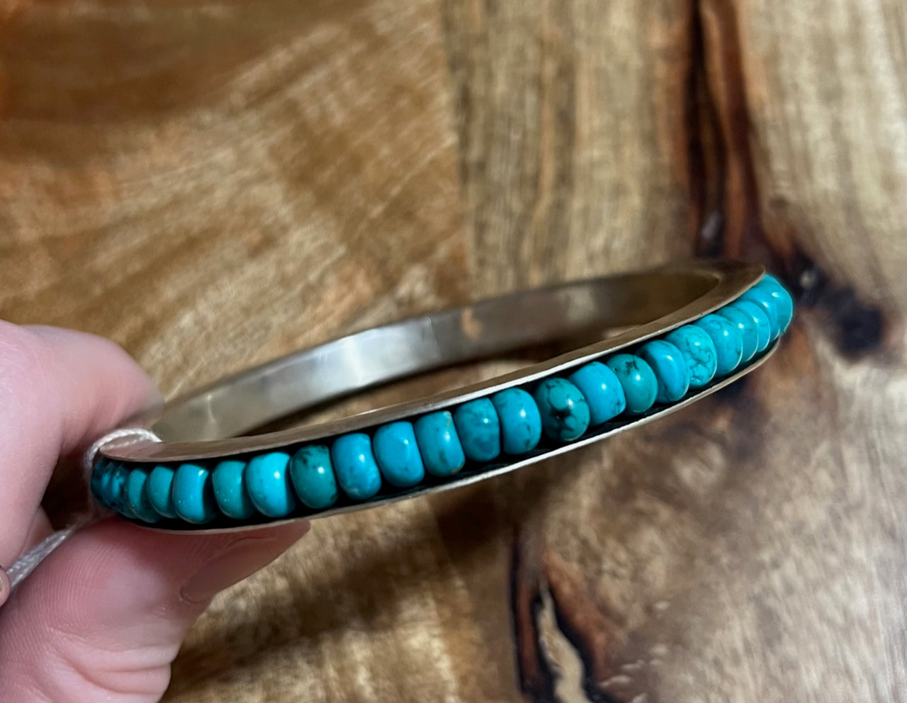 Turquoise | Authentic Beaded Turquoise Bracelet