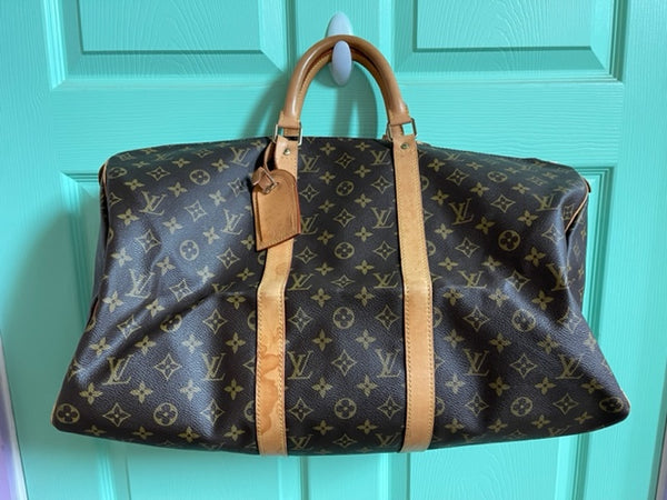 Louis Vuitton Monet Keepall 50 ○ Labellov ○ Buy and Sell