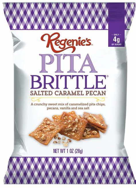 Snacks | Pita Brittle - Salted Caramel Pecan
