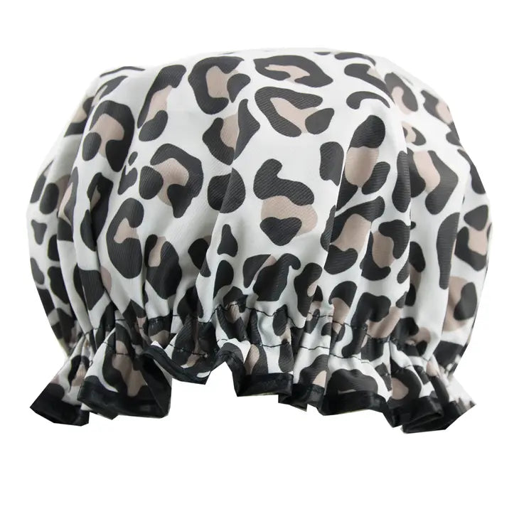 Leopard Shower Cap