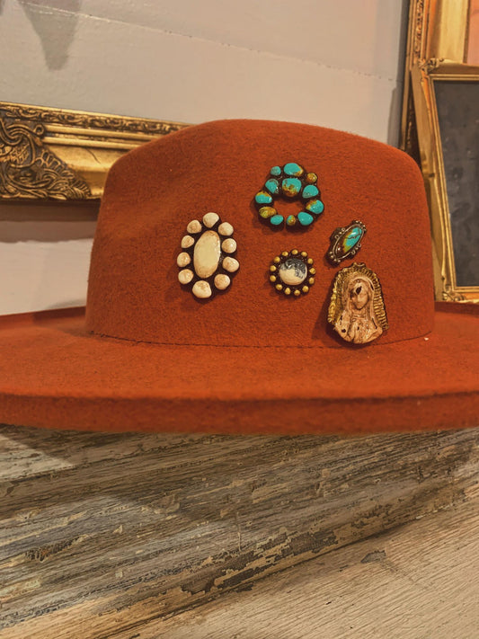 Sookie Sookie Baby Squash Blossom Hat Pin