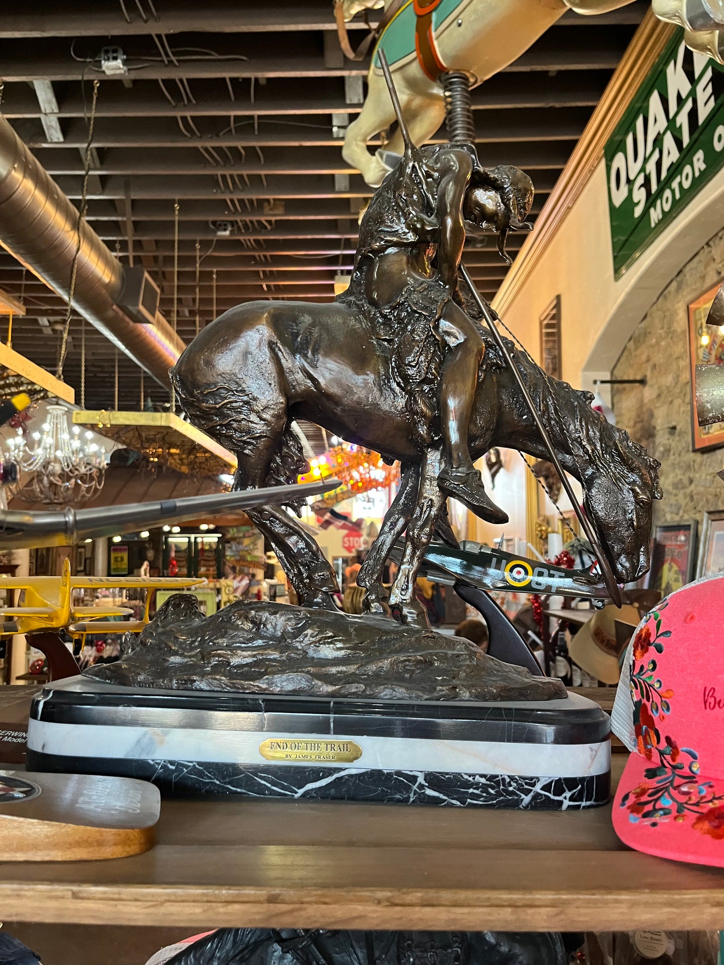 Collectibles | Bronze End of the Trail by James Fraser Remington
