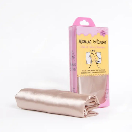 Linens | Gold King Satin Pillowcases