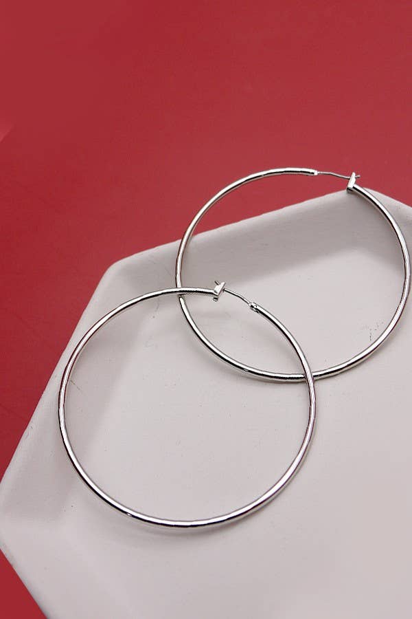 Earrings - Timeless Essential Hoop Earrings