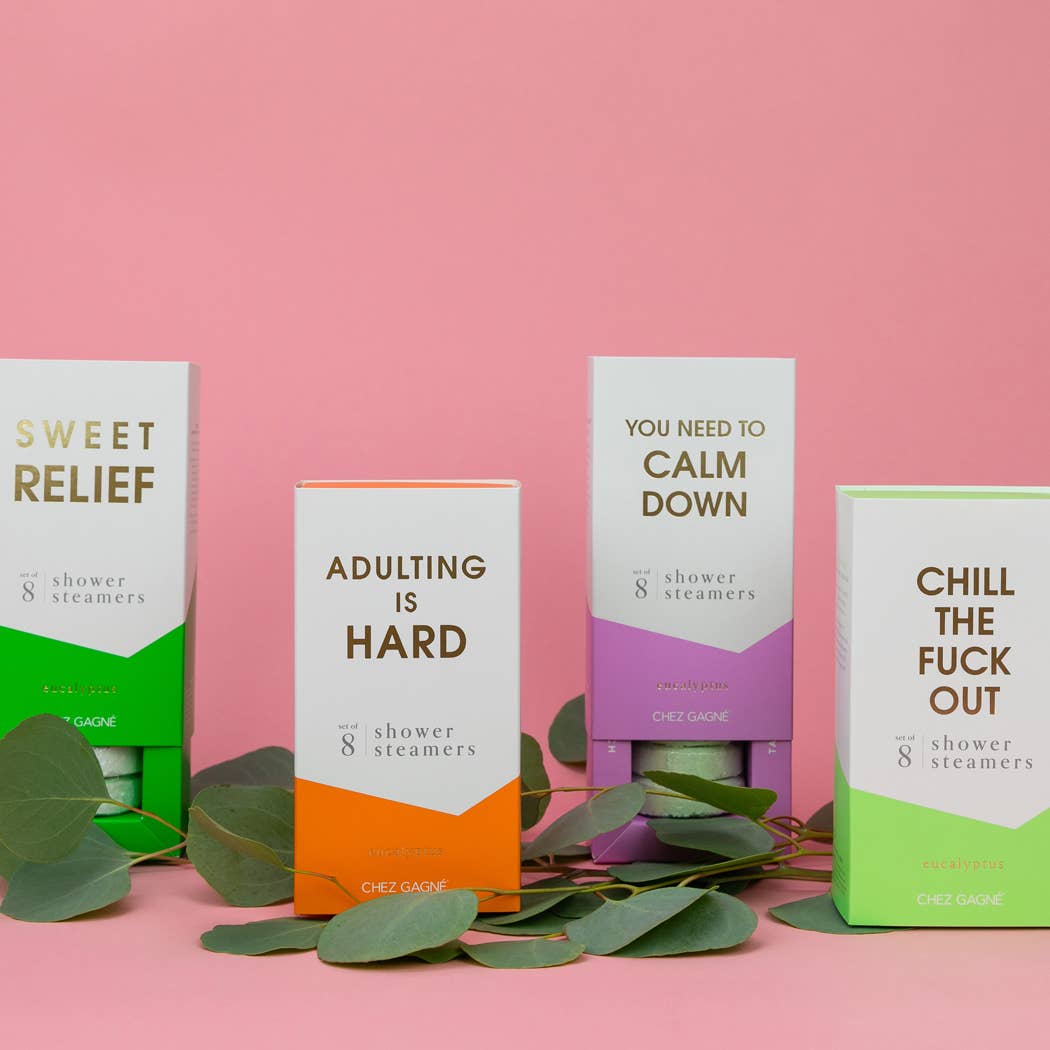 You Need To Calm Down- Eucalyptus Steamers- Set of 8