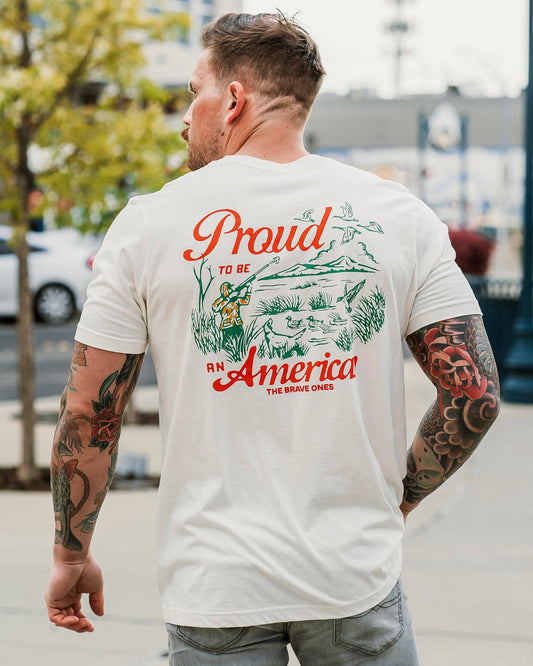 T-Shirt - Proud to Be an American Hunter