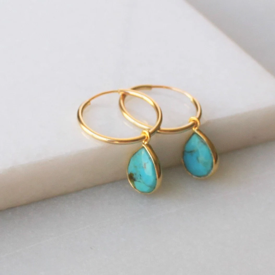 Jewelry | Earrings Cori Turquoise Endless