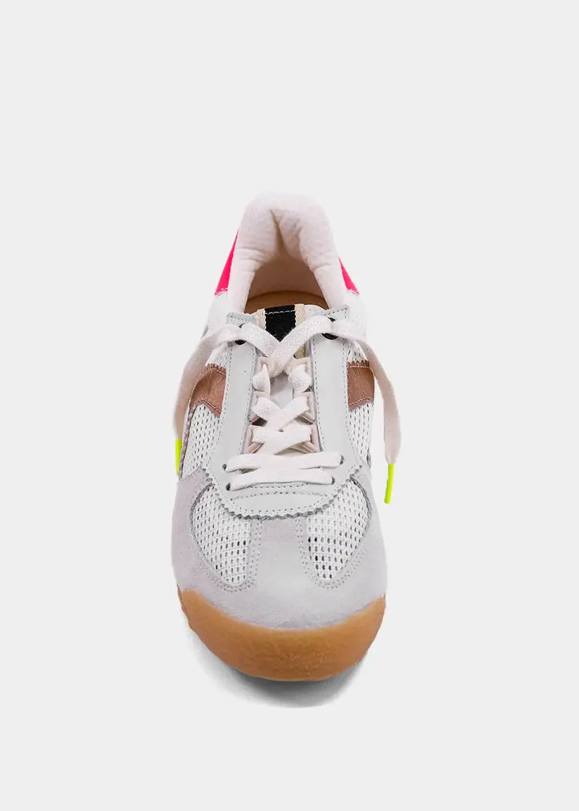 Neon Pop Retro Sneakers