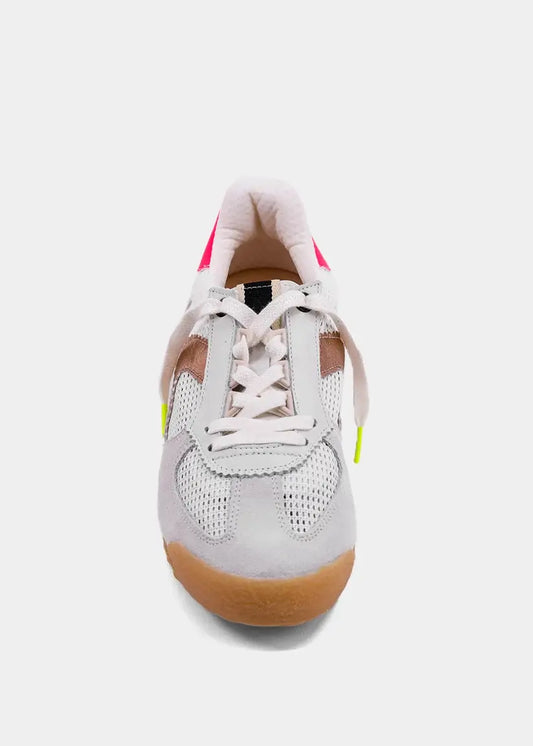 Neon Pop Retro Sneakers