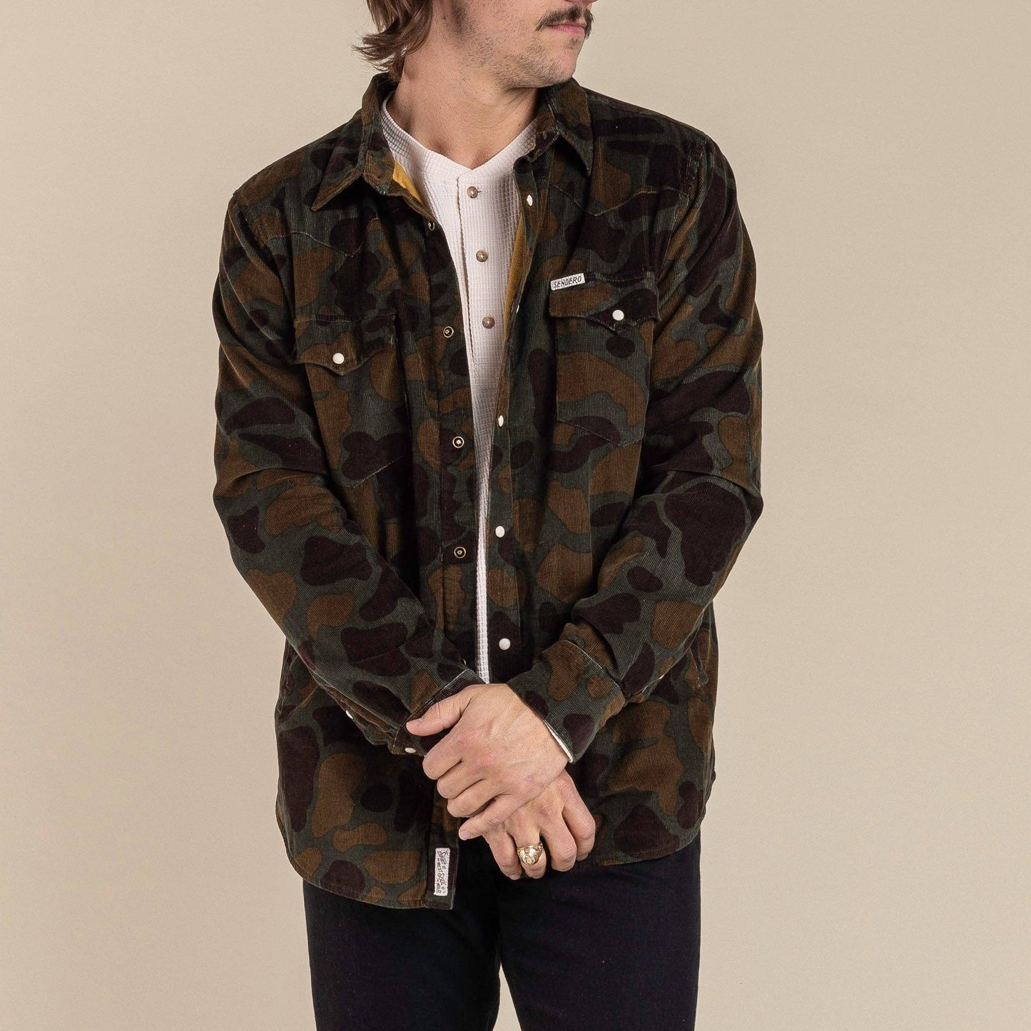 Men's | Sendero Desperado Shacket Woodland Camo