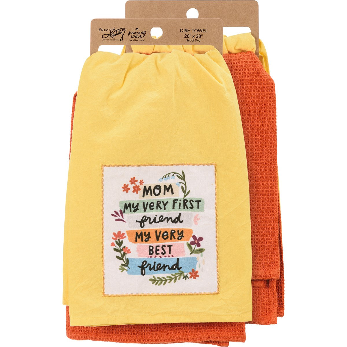 Kitchen Towel Set | Mom First Very Best Friend