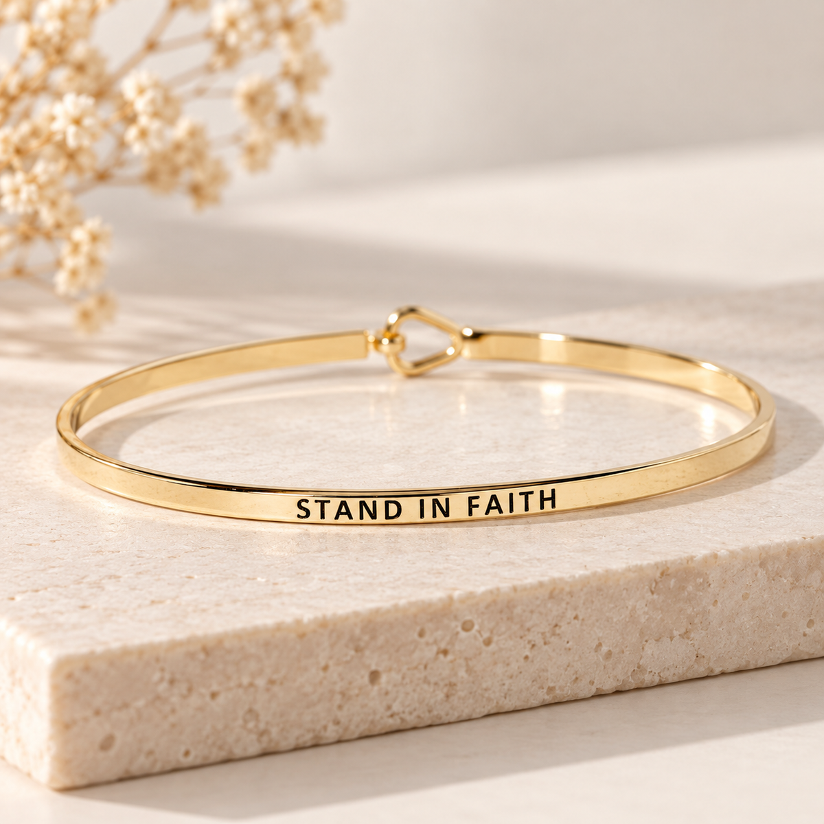 Bracelet - Gold Stand in Faith