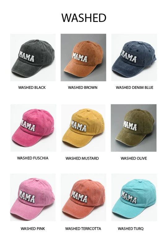 Caps | Mama Baseball Cap Various Colors