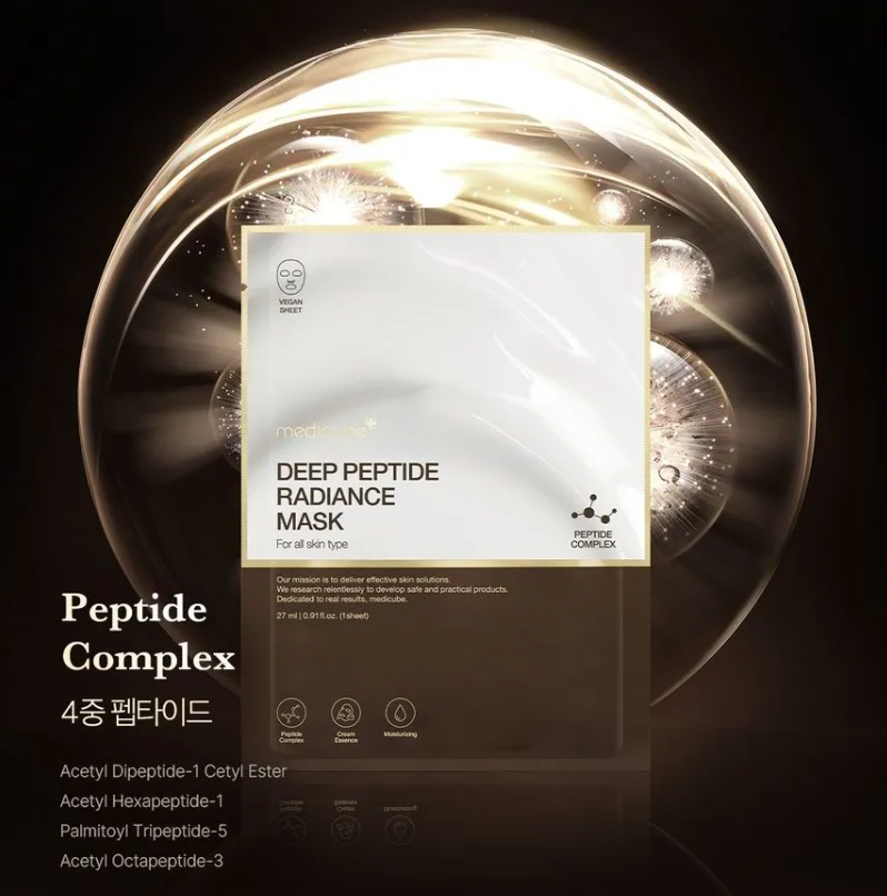Face Mask - MEDICUBE Deep Peptide Radiance