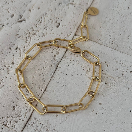 Bracelet - Paperclip Link Chain