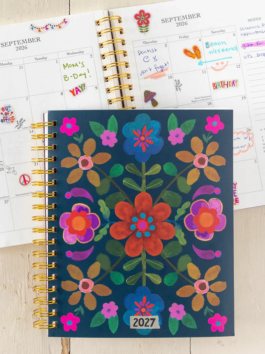 Planner - 17 Month Floral 2027