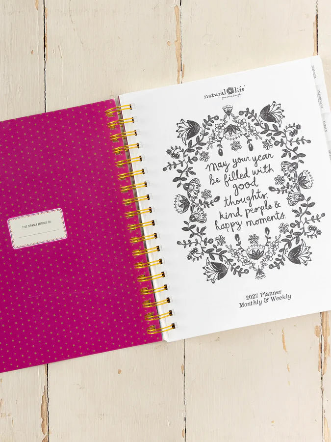 Planner - 17 Month Floral 2027