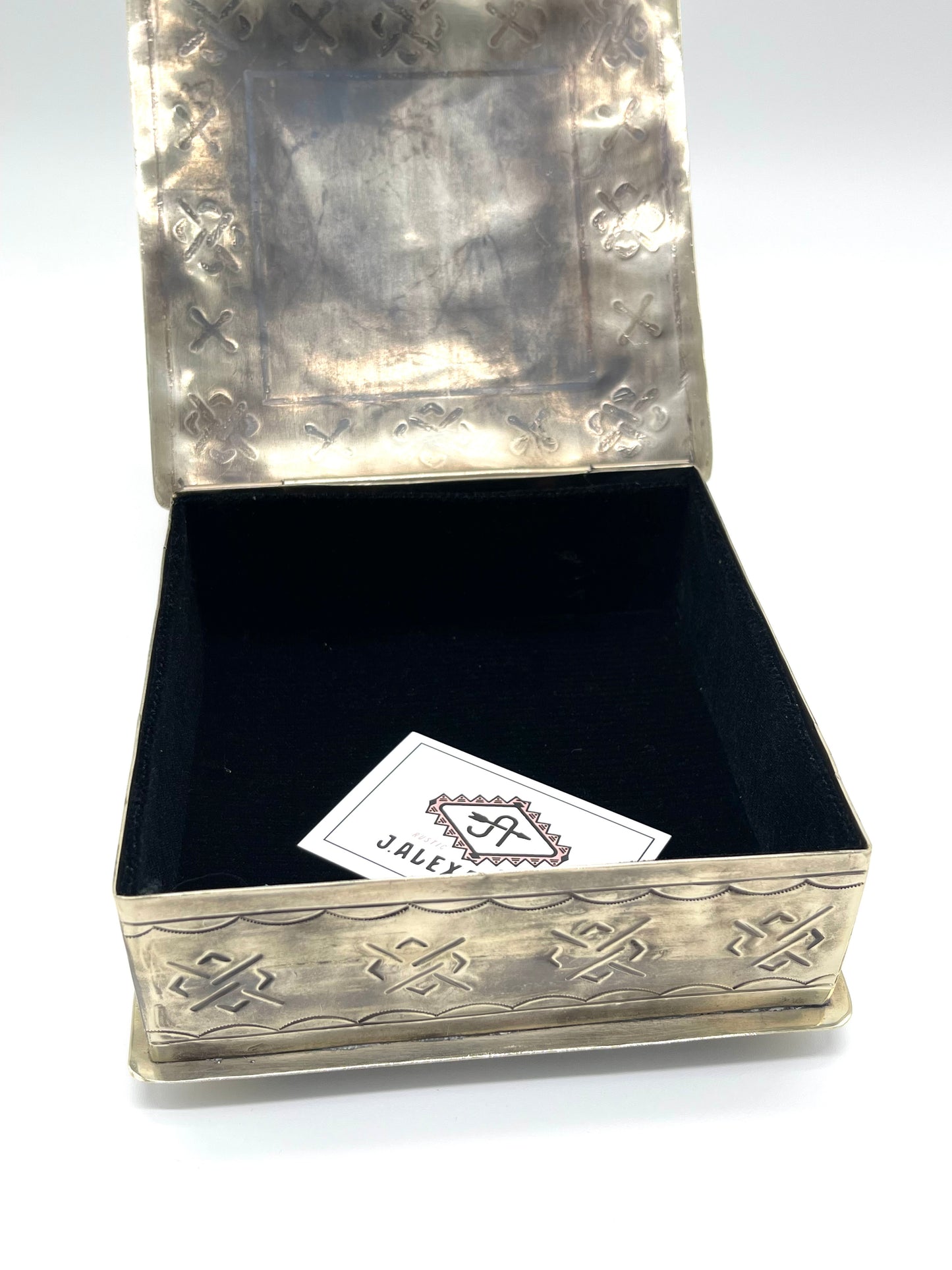 Jewelry Storage | Stamped Bronco Icon Box