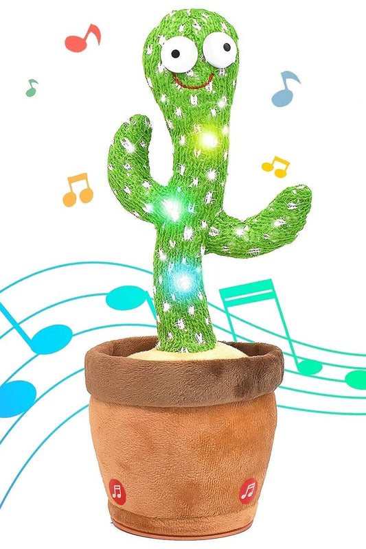 Toy - Cactus Sound Mimicking Led Dancing Plush
