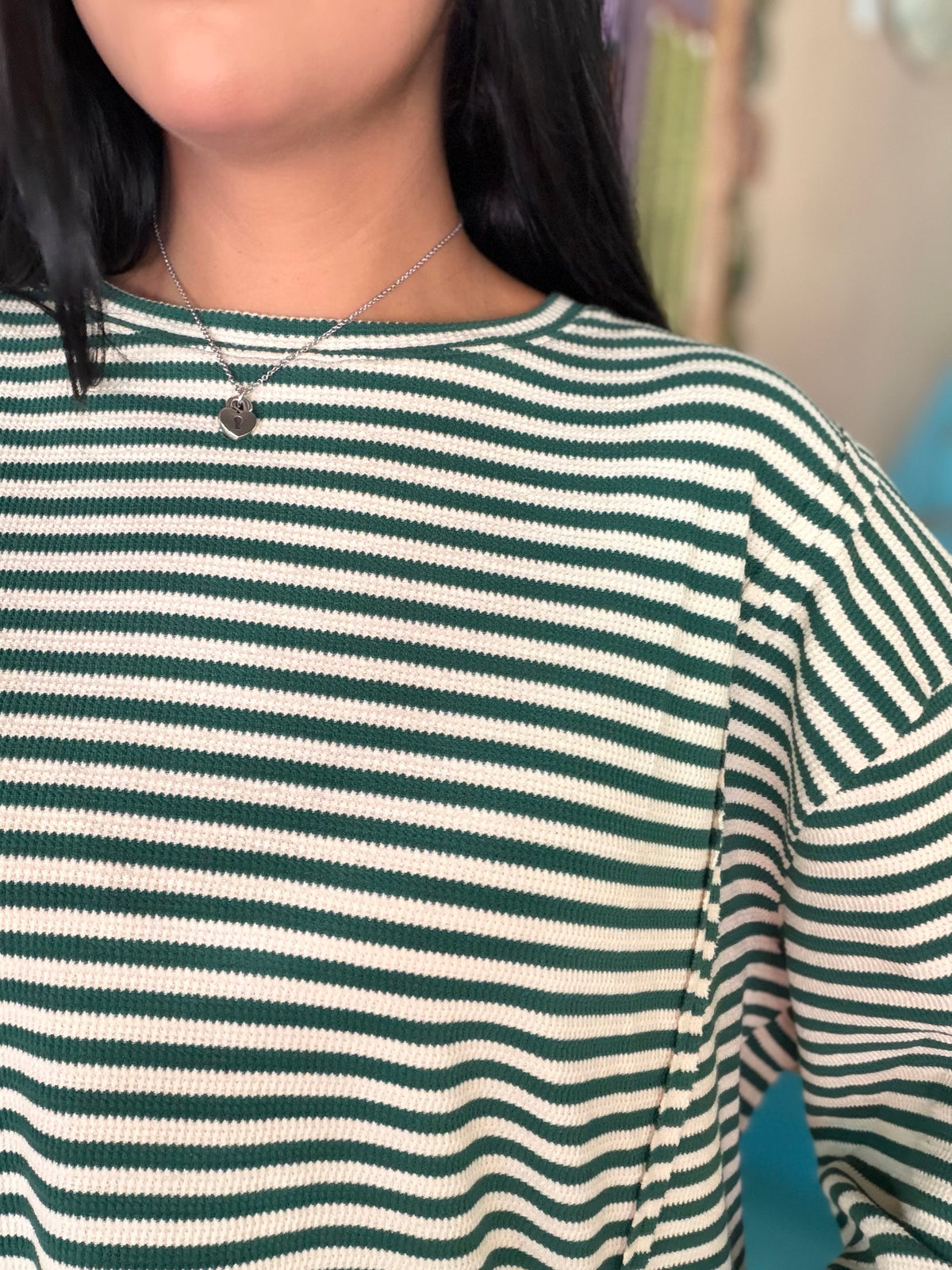 Pullover - Lucky Stripe Knit