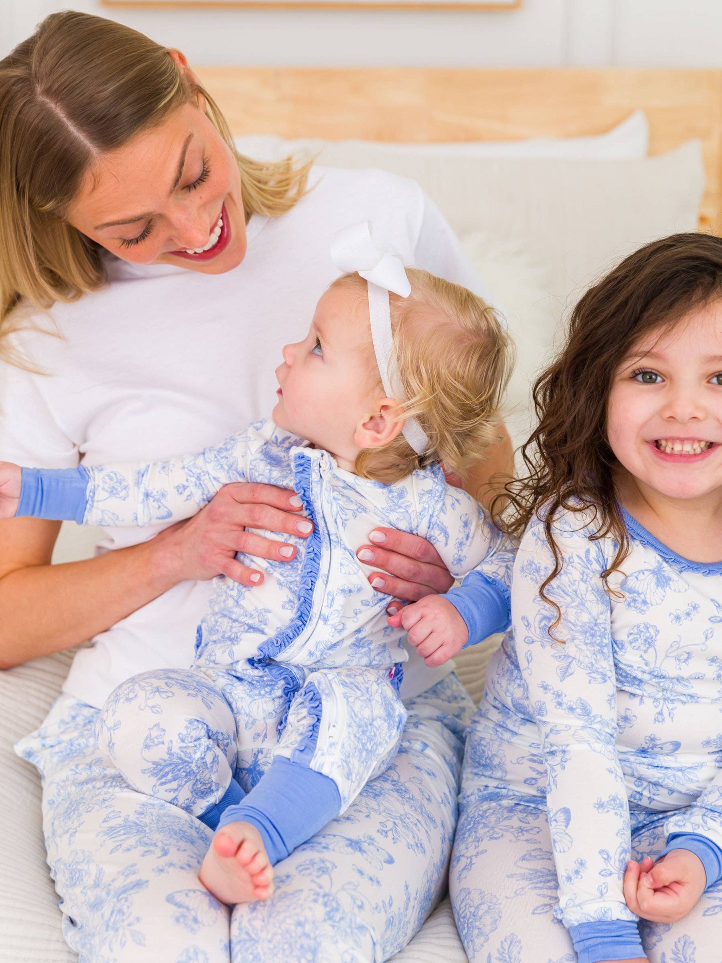 Onsie - SoftSnooze™ Baby Girls Bamboo Periwinkle
